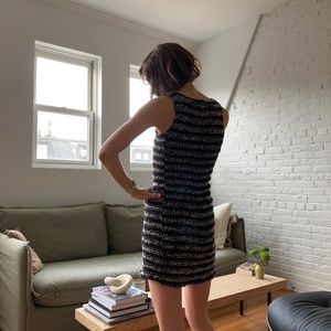 Vintage sleeveless sweater dress